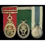 An Edwardian Civil C.B. group of three awarded to Lieutenant-Colonel and Honorary Colonel Ch...