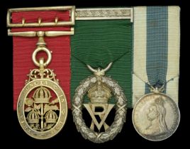 An Edwardian Civil C.B. group of three awarded to Lieutenant-Colonel and Honorary Colonel Ch...