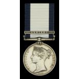 A fine Naval General Service Medal 1793-1840 awarded to Captain G. Cheyne, Royal Navy, who,...