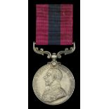 A Great War 'East Africa' D.C.M. awarded to Battery Quarter-Master Sergeant N. F. Gill, 11th...