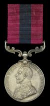 A Great War 'East Africa' D.C.M. awarded to Battery Quarter-Master Sergeant N. F. Gill, 11th...