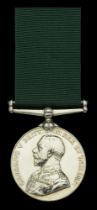 Volunteer Force Long Service Medal (India & the Colonies), G.V.R. (Gunner W. Duncan 1st. (Co...