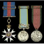 A C.M.G. group of three awarded to Captain J. K. G. T. Spencer Churchill, 46th Regiment of F...