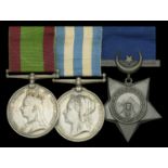 Three: Brigadier-General D. E. Dewar, Royal Artillery Afghanistan 1878-80, no clasp (Lie...