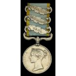 Crimea 1854-56, 3 clasps, Alma, Inkermann, Sebastopol (2358. J. Stephen * Edwards. 46 - Reg-...