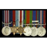 A fine Second World War 'Operation Goodwood' immediate M.M. group of six awarded to Private...