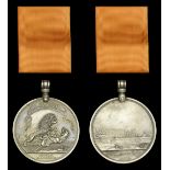 Honourable East India Company Medal for Seringapatam 1799, silver, 48mm, Soho Mint, fitted w...