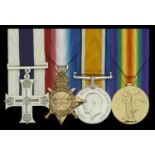 A Great War M.C. group of four awarded to Lieutenant O. E. Lennox, 3rd Canadian Infantry Bat...