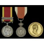 Renamed and Defective Medals (3): China 1857-60, 1 clasp, Taku Forts 1860 (484. Gunr. M. Bro...