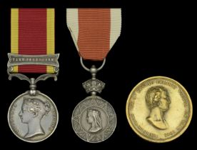Renamed and Defective Medals (3): China 1857-60, 1 clasp, Taku Forts 1860 (484. Gunr. M. Bro...