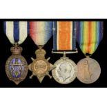 A fine and extremely well-documented Albert Medal for Sea group of four awarded to Lieutenan...