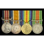 A Great War 'Western Front' M.M. group of four awarded to Corporal W. Cutler, 14th Heavy Bat...