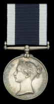 Royal Navy L.S. & G.C., V.R., narrow suspension, impressed naming (W. C. Morrish, CH.E.R.A.,...