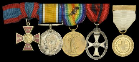 A fine Great War R.R.C. group of three awarded to Matron K. M. Hewetson, Queen Alexandra's I...