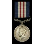 A Second World War 1945 'North West Europe' M.M. awarded to Sergeant W. H. McPherson, Royal...