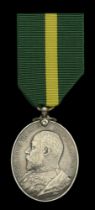 Territorial Force Efficiency Medal, E.VII.R. (171 l. Cpl. W. D. Stuart. 7/Rl. Scots.) contac...