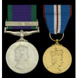 General Service 1962-2007, 1 clasp, Northern Ireland (24554963 Pte C L Harrop LI); together...