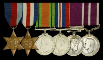 Six: Warrant Officer J. H. Kitching, Royal Artillery 1939-45 Star; France and Germany Star...