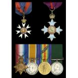 A Great War C.M.G., C.B.E. group of six awarded to Colonel J. A. Armstrong, Director of Dent...