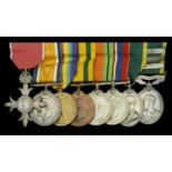 A post-War 'Civil Division' M.B.E. group of eight awarded to Company Quartermaster Sergeant...