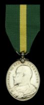Territorial Force Efficiency Medal, E.VII.R. (127 L. Cpl. C. W. Butler. Hants: (Ftrs.) R.E.)...