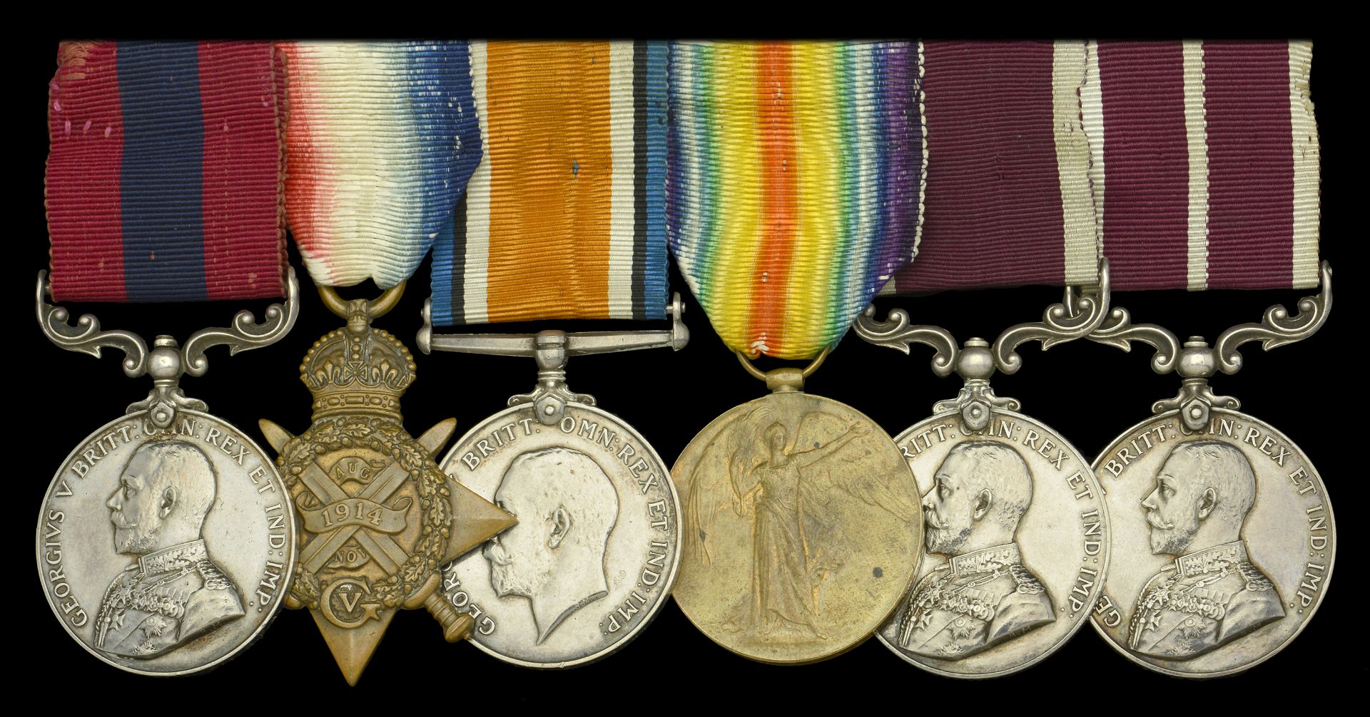 A fine Great War 'Ypres 1915' D.C.M. and 'Salonika' M.S.M. group of six awarded to Acting Re...