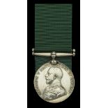 Volunteer Force Long Service Medal (India & the Colonies), G.V.R. (L/Cpl. H. T. Noakes, 2 Bn...