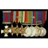 A fine Second War 'North Africa 1943' Immediate D.S.O. group of eight awarded to Brigadier H...