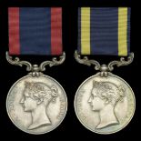 Pair: Sergeant A. Clarke, 6th Battalion, Bengal Artillery Sutlej 1845-46, for Sobraon 184...