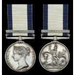 Naval General Service 1793-1840, 1 clasp, Syria (Barnabas Newnham) naming neatly but unoffic...