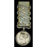 Crimea 1854-56, 4 clasps, Alma, Balaklava, Inkermann, Sebastopol (Thos. Cox. 46th. Regt.) of...