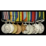 A Great War M.M. group of ten awarded to Warrant Officer Class II W. Cunnington, Huntingdons...