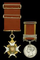 The scarce Second China War C.B. pair awarded to Lieutenant-General Franklin Dunlop, Royal A...