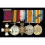 A Great War D.S.O. group of five awarded to Lieutenant-Colonel G. C. Tracy, Duke of Cornwall...