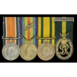Four: Major L. Lamb, West Lancashire Divisional Signal Company, Royal Engineers and 56th (1s...