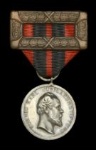 Germany, WÃ¼rttemberg, King Karl Jubilee Medal, silver, with integral top bronze brooch bar,...