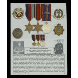 Three: Major P. G. Baker, Royal Australian Army Service Corps, late Duke of Cornwall's Light...