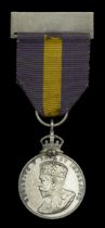 Royal Warrant Holders Association Medal, G.V.R., silver, unnamed as issued, with integral to...