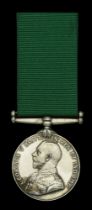 Volunteer Force Long Service Medal (India & the Colonies), G.V.R. (Tpr. W. M. Arrindell, Caw...