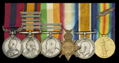 A Great War 'Western Front' D.C.M. group of six awarded to Sergeant-Major J. W. Embleton, Ro...