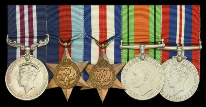 A fine Second War 1944 'North West Europe' immediate M.M. group of five awarded to Lance Ser...