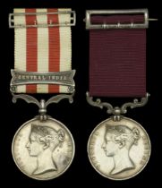A scarce Honourable East India Company M.S.M. pair awarded to Sergeant-Major W. Wilson, Madr...
