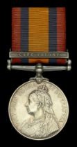 Queen's South Africa 1899-1902, 1 clasp, Cape Colony (2860 Pte A. Giffen. 1st Suffolk Regt)...