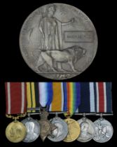A Naval Good Shooting Medal and pre-War Sea Gallantry Medal group of seven awarded to Petty...