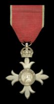 The Most Excellent Order of the British Empire, M.B.E. (Civil) Member's 2nd type breast badg...