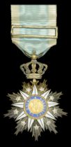 Portugal, Kingdom, Order of Villa Vicosa, Knight's breast badge, by Frederico da Costa, Lisb...