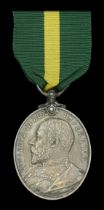 Territorial Force Efficiency Medal, E.VII.R. (94 Sjt: G. H. Bradstock. 1/N. Mid: B. R.F.A.)...
