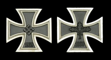 Germany, Third Reich, Iron Cross 1939, First Class breast badge, silver with iron centre, un...