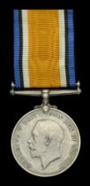 A scarce 'underage Casualty' sole entitlement British War Medal awarded to Sapper A. J. Croc...
