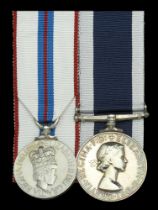 Pair: Regulating Chief Wren Julia Isobel Reynolds, Women's Royal Naval Service Jubilee 19...